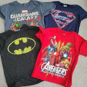 Boys superhero t-shirts